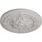 Ekena Millwork Vincent Ceiling Medallion (Fits Canopies up to 6"), Hand-Painted Ultra Pure White, 26"OD x 3"P CM26VIUWF - alternate 2
